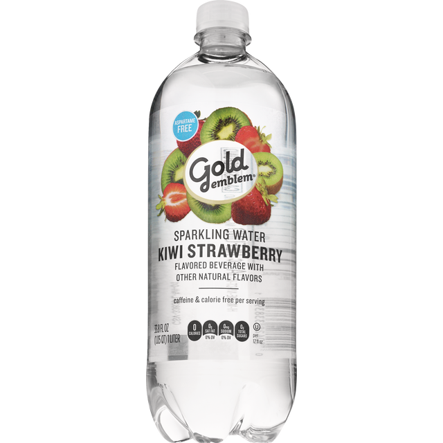 slide 1 of 1, Gold Emblem Sparkling Water Key Lime (1 Liter), 1 ct