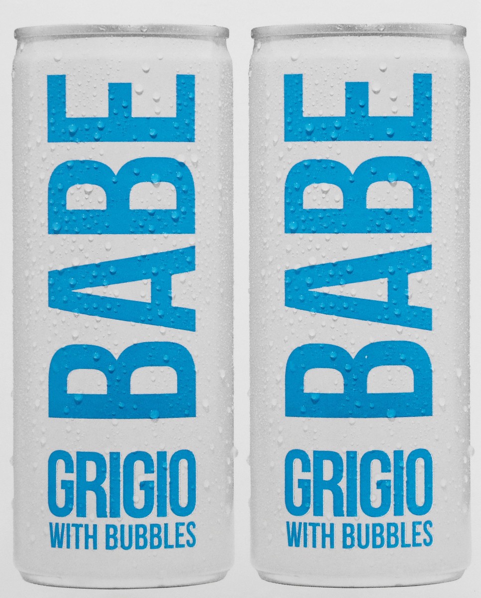 slide 1 of 11, BABE Grigio with Bubbles 4 ea, 4 ct; 250 ml