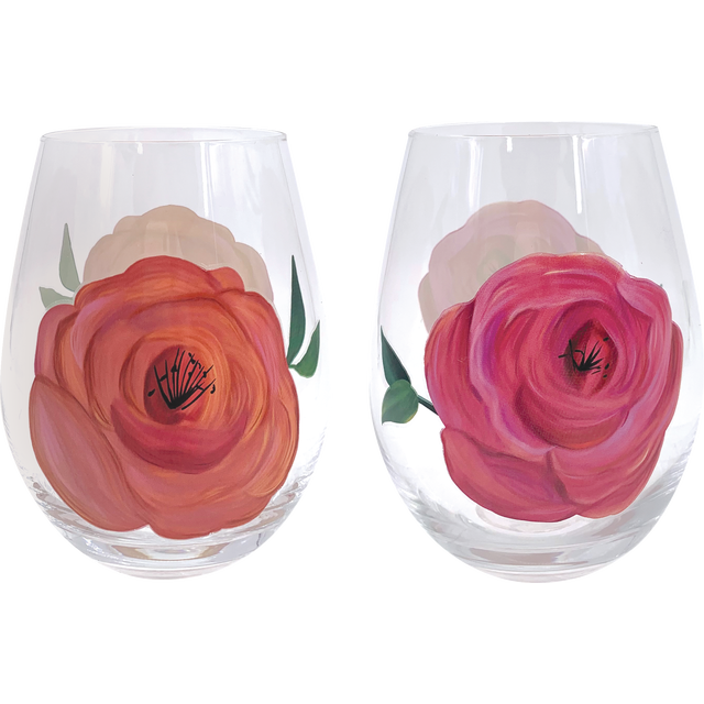 slide 1 of 1, Mixed Stemless Wine Glass, 1 ct