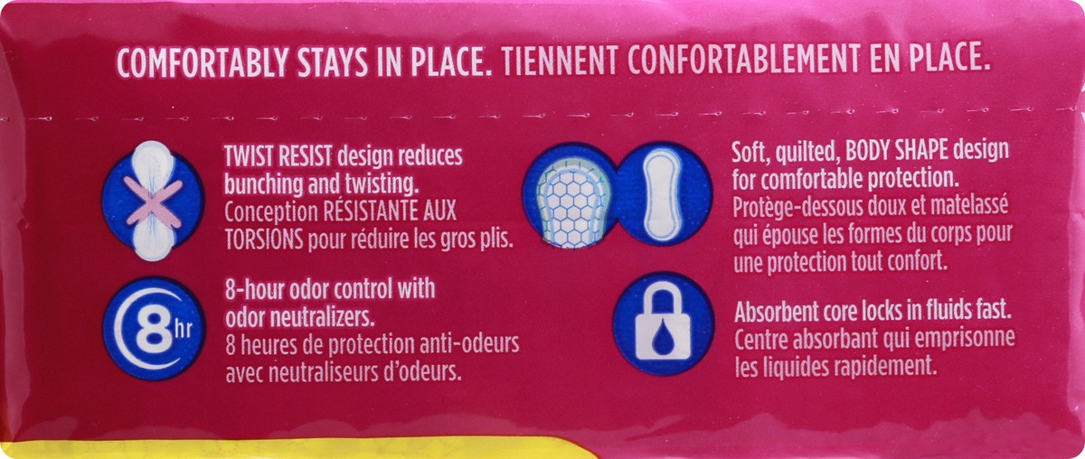 slide 4 of 8, Carefree Acti-Fresh Twist Resist Freedom Fit Regular Unscented Liners To Go, 168 ct, 168 ct