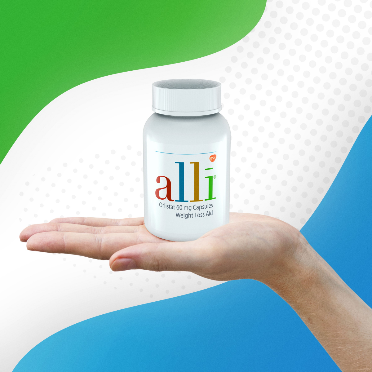 slide 5 of 8, alli Diet Weight Loss Supplement Pills, Orlistat 60mg Capsules, 120 Count, 120 ct