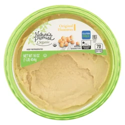 Nature's Promise Organic Gluten Free Original Hummus