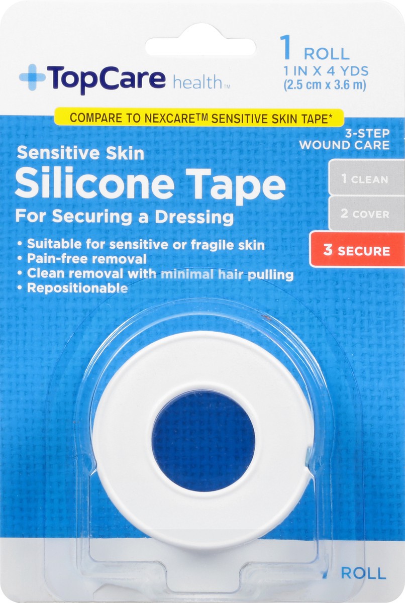 slide 10 of 12, TopCare Health Silicone Tape 1 ea, 1 ea