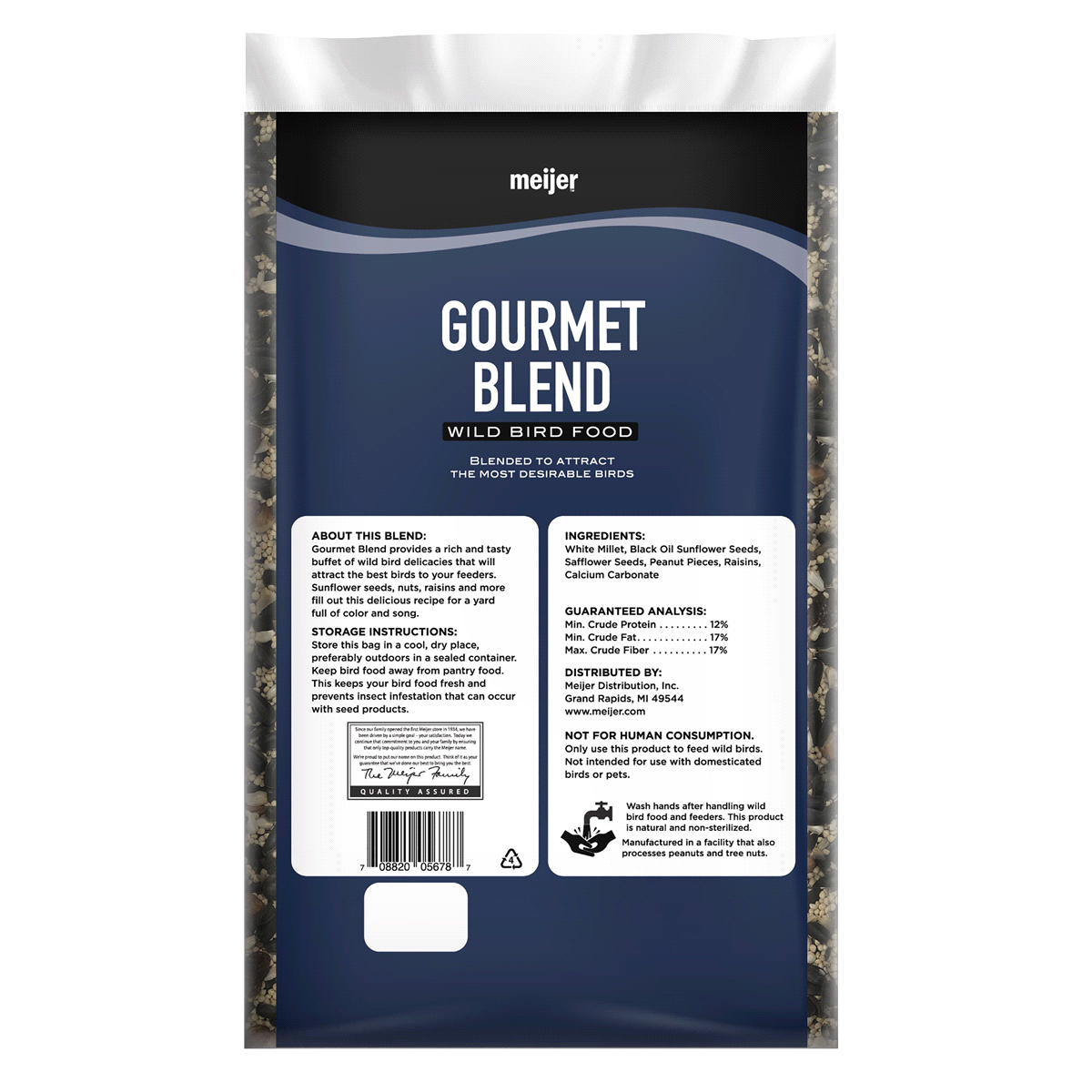 slide 2 of 5, Meijer Gourmet Blend Wild Bird Food, 10 lb