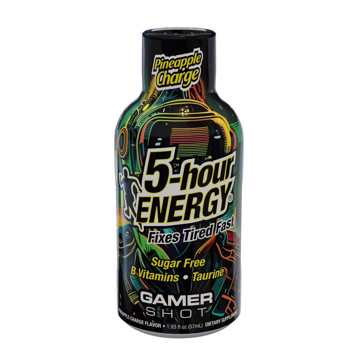 slide 2 of 2, 5-hour ENERGY, Pineapple Charge, Gamer Shot, 1.93 oz., 1.93 fl oz