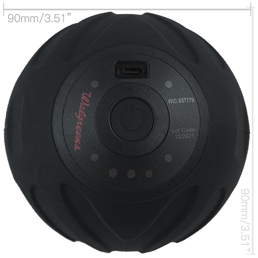 slide 5 of 5, Walgreens Vibrating Massage Ball 3.54''X3.54'' Round, 1 ct