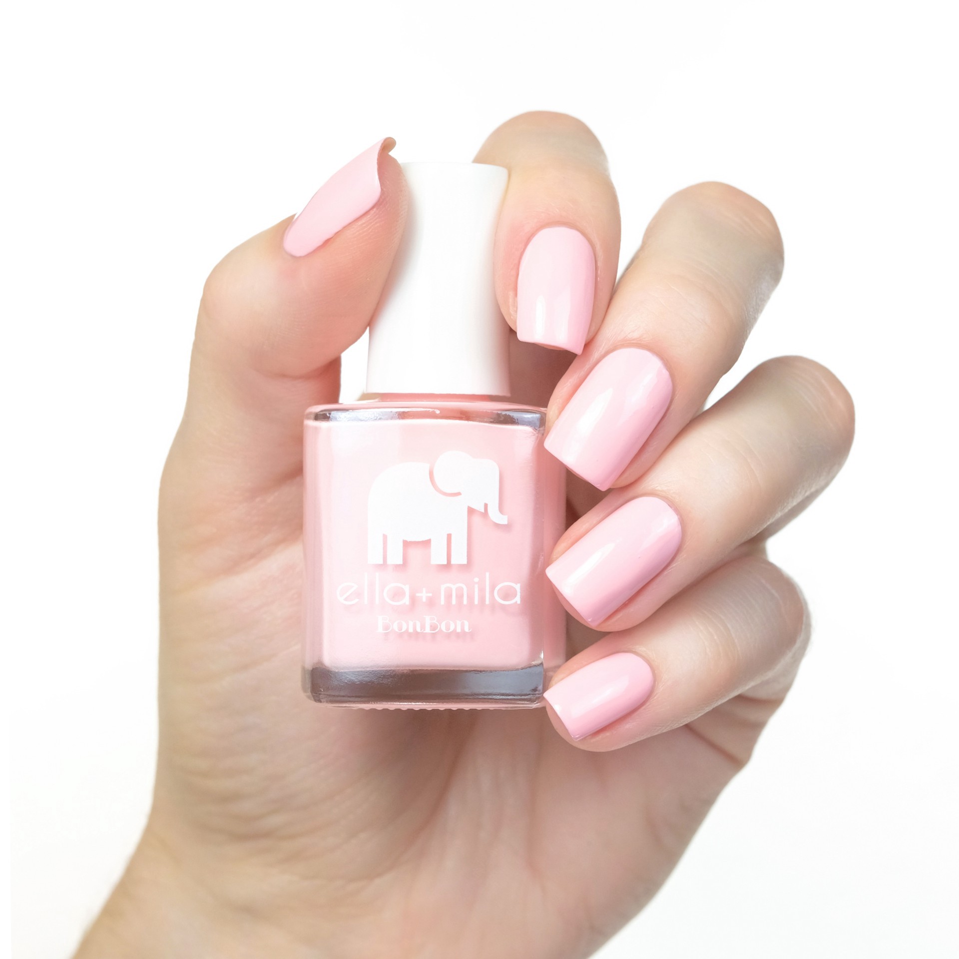 slide 3 of 3, ella+mila Nail Polish, Sugar Puff, 0.45 fl oz