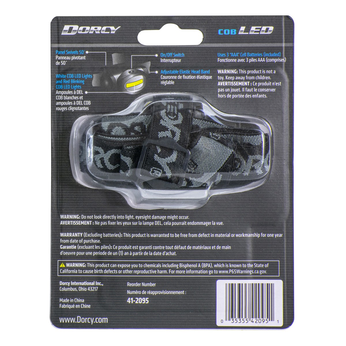 slide 2 of 2, Dorcy 17-Lumen Led Headlight, 1 ct