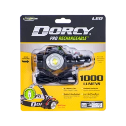 Dorcy Pro Rechargeable Head Lamp 1K Lumens