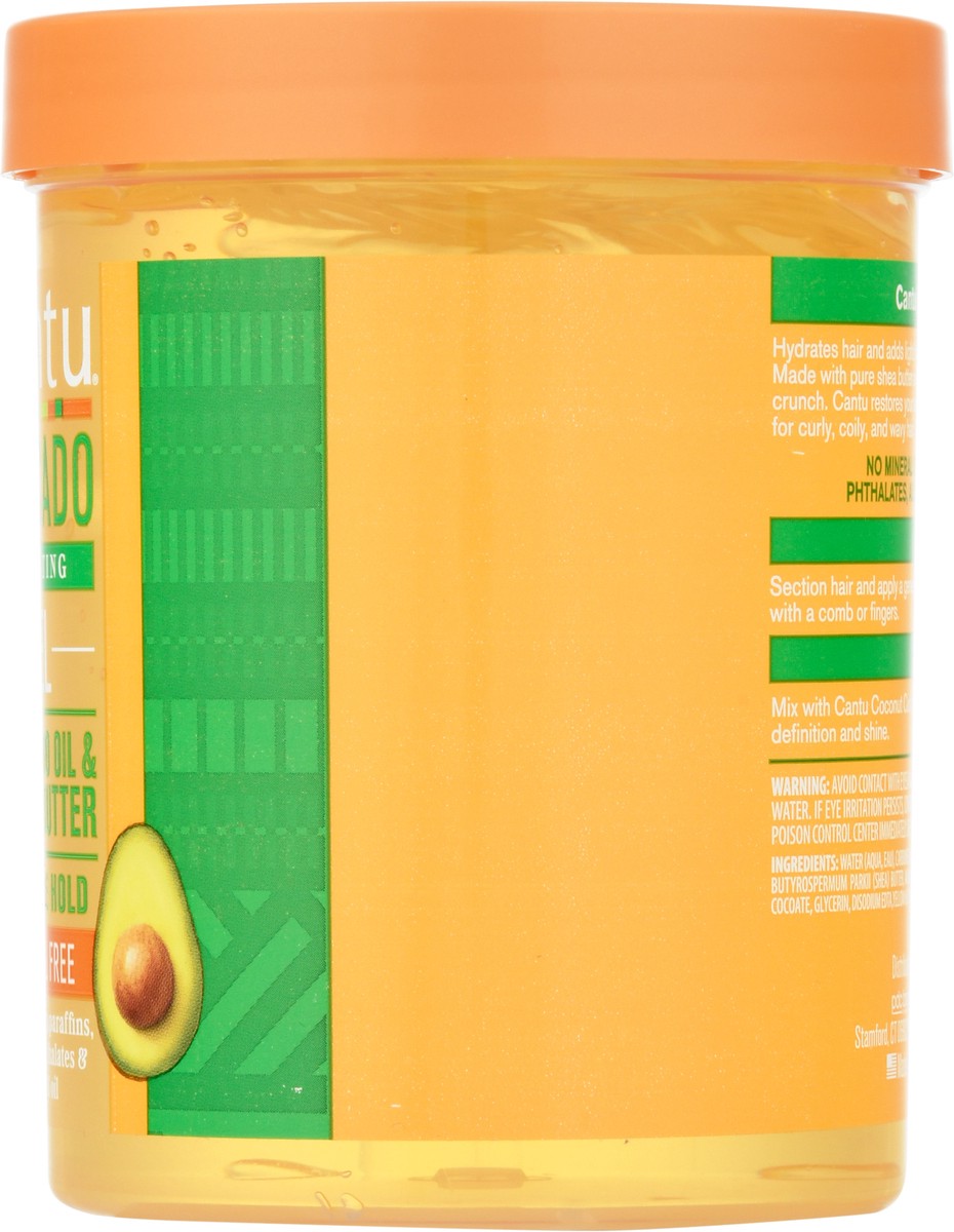 slide 2 of 9, Cantu Alcohol Free Avocado Hydrating Gel, 18.5 oz