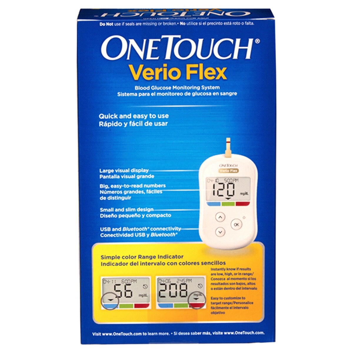 slide 2 of 2, OneTouch Verio Flex System mg, 1 ct