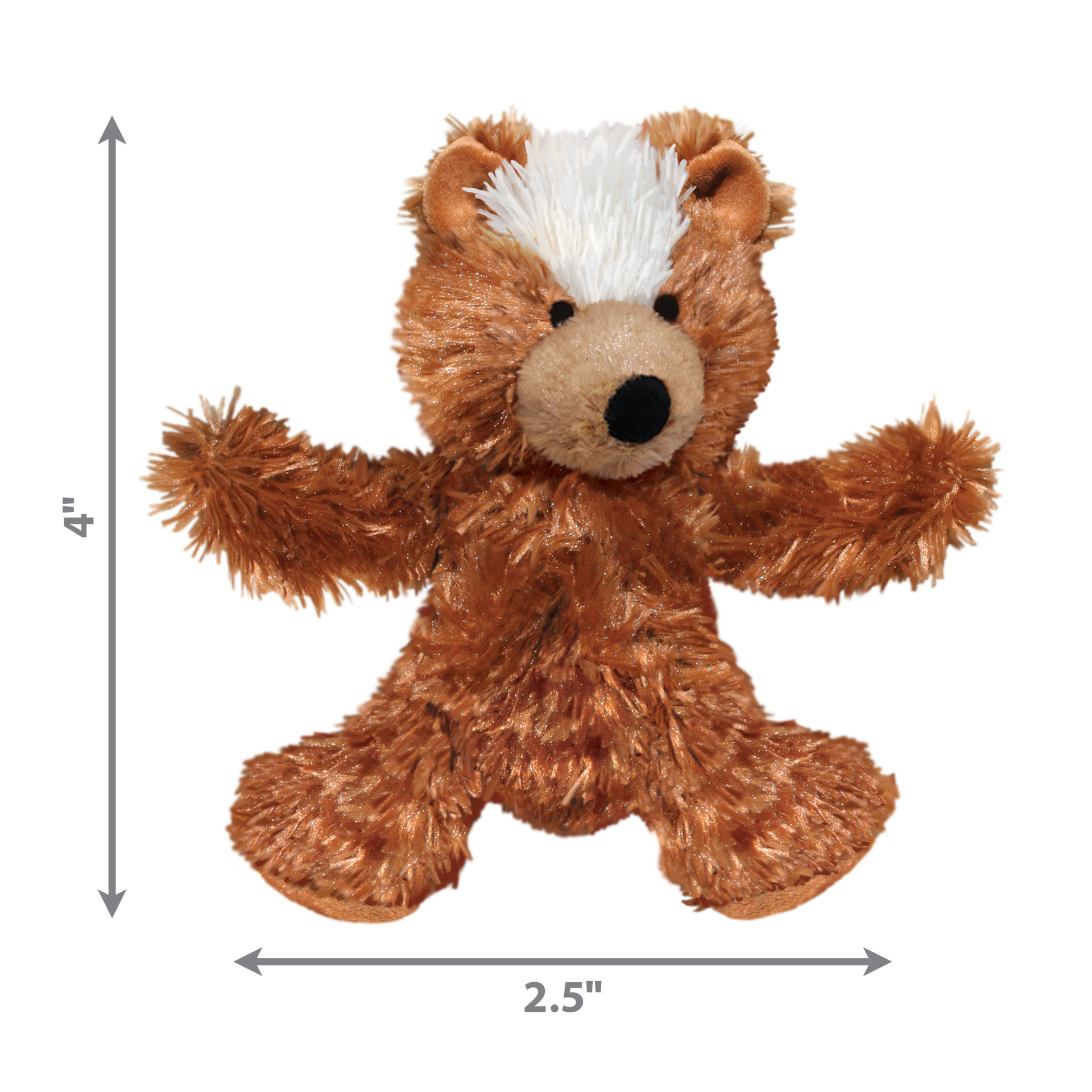 slide 2 of 4, KONG Dr. Noyz Teddy Bear XS, 1 ct