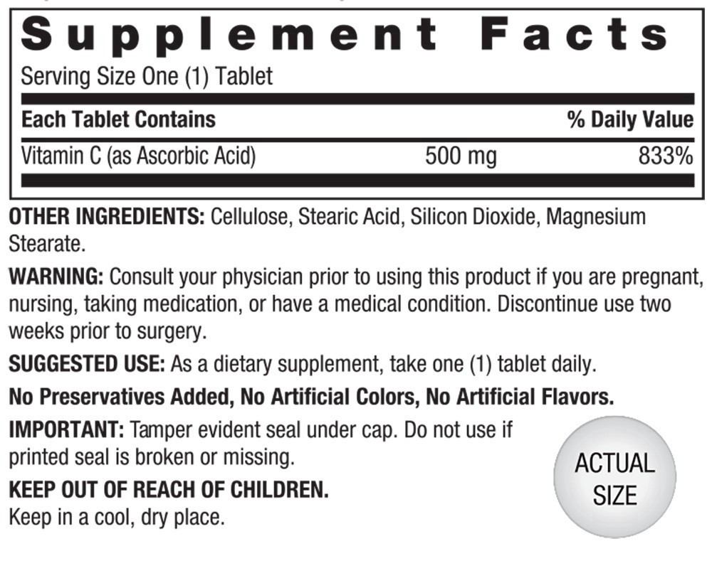 slide 2 of 2, Rite Aid Ra Vit C, 250 ct