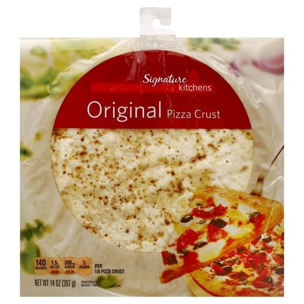 slide 1 of 3, Signature Select Pizza Crust 14 oz, 