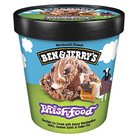 slide 1 of 1, Ben & Jerry's Phish Food Ice Cream Pint - 16 Oz, 16 oz