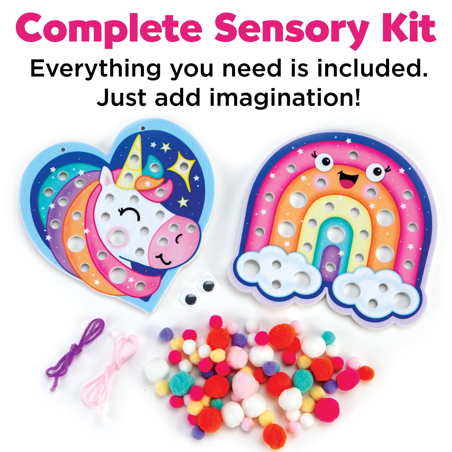 slide 5 of 8, Faber-Castell Creativity For Kids Magical Pom Pom Pictures Kit, 1 ct