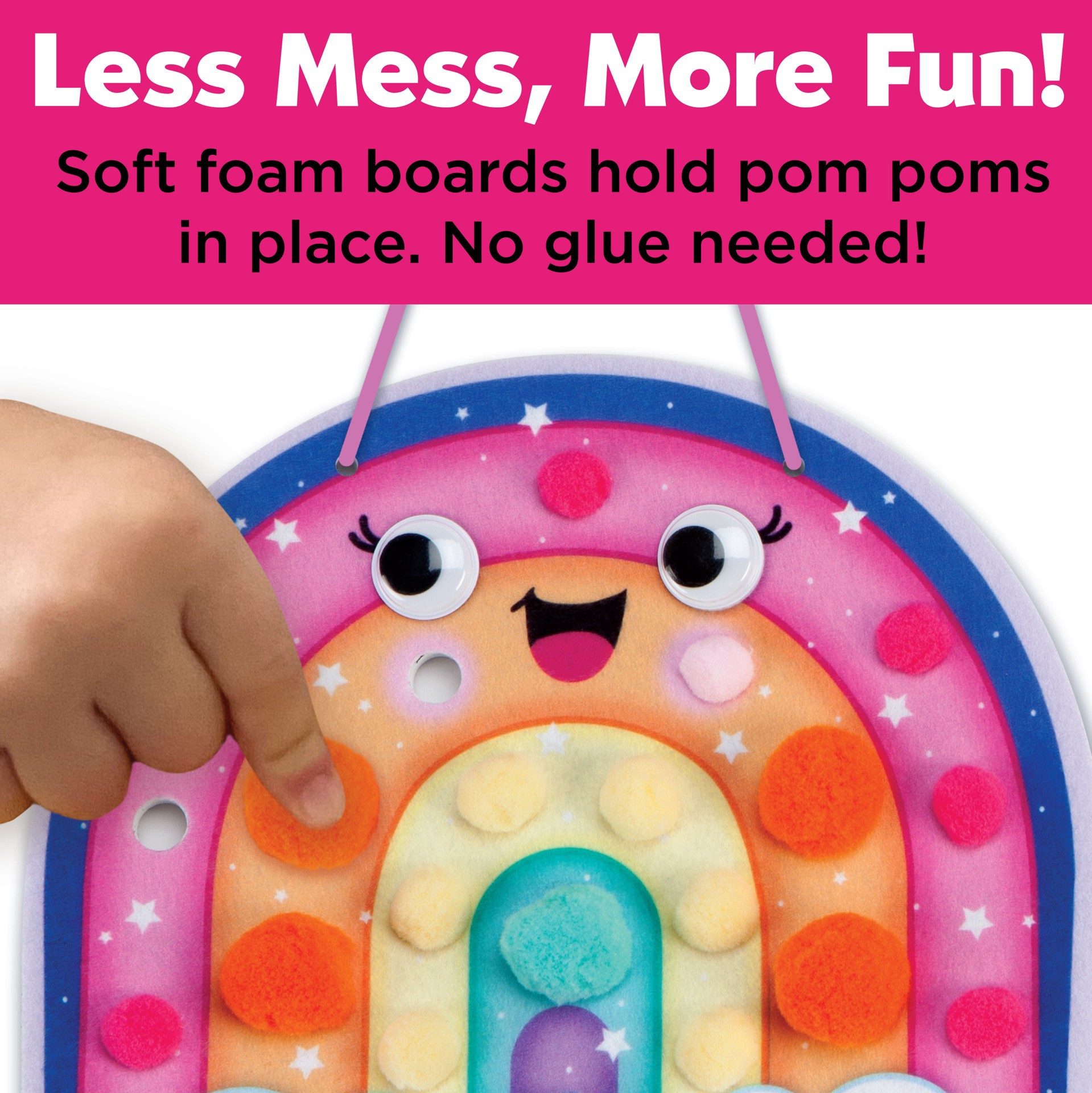 slide 4 of 8, Faber-Castell Creativity For Kids Magical Pom Pom Pictures Kit, 1 ct