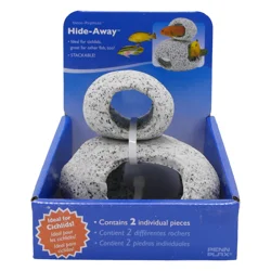 Penn Plax Hide-Away Aquarium Rocks