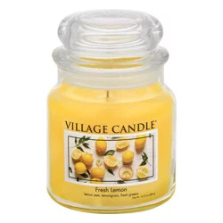 Village Candle Fresh Lemon Candle 13.75 oz