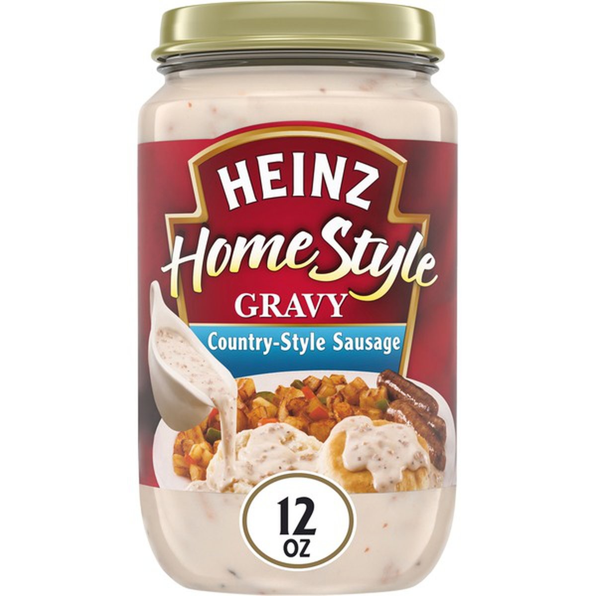 slide 1 of 1, Heinz Country-Style Sausage Gravy, 12 oz