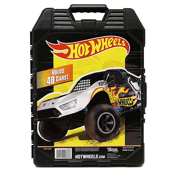 slide 1 of 1, Hot Wheels 48-Car Storage Case, 1 ct