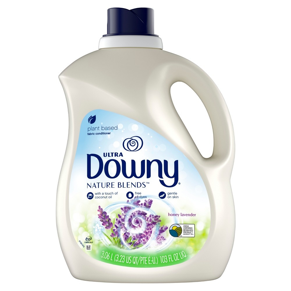 slide 2 of 3, Downy Honey Lavender Liquid Fabric Softener, 103 fl oz