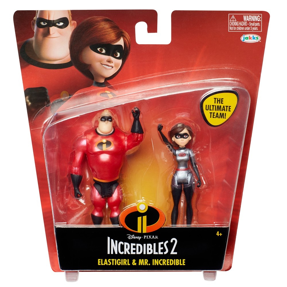 slide 9 of 10, Disney The Incredibles 2 Basic Action Figure, 2 ct