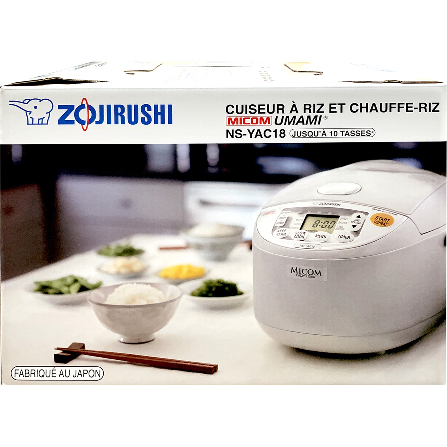 slide 1 of 1, Zojirushi Umami Micom 10-Cup Rice Cooker and Warmer, 1 ct