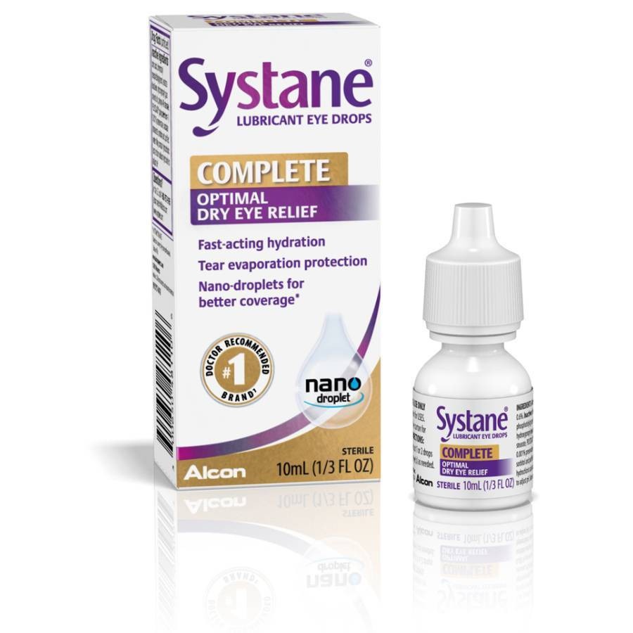 slide 1 of 4, Systane Complete Eye Drops - 0.34 fl oz, 0.34 fl oz