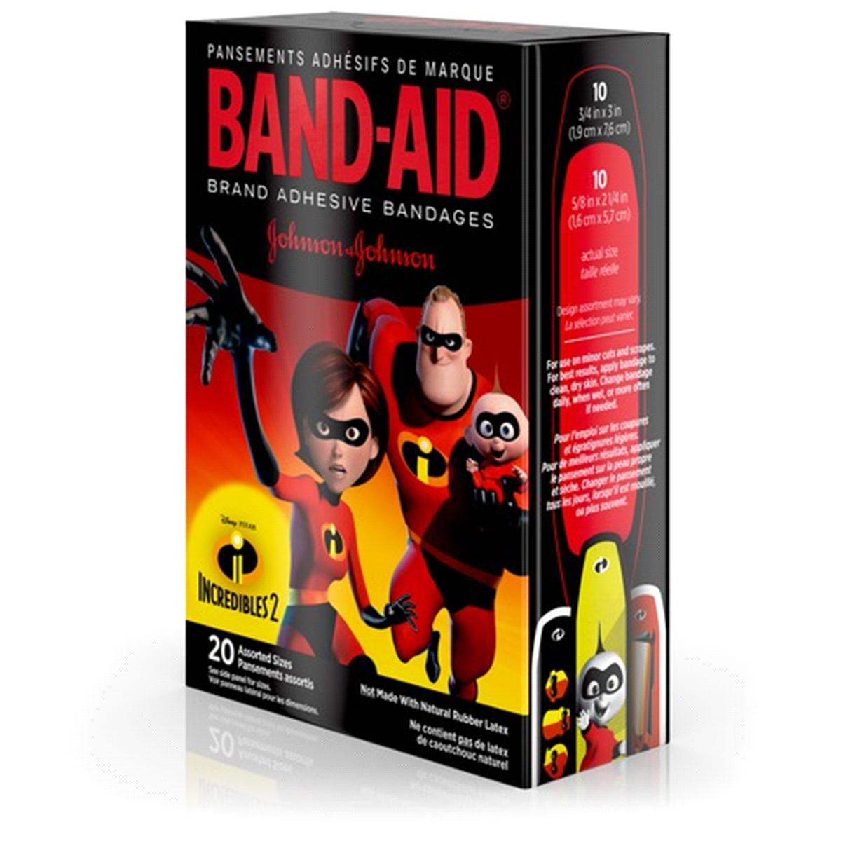 slide 6 of 13, BAND-AID Incredibles Bandages, 20 ct