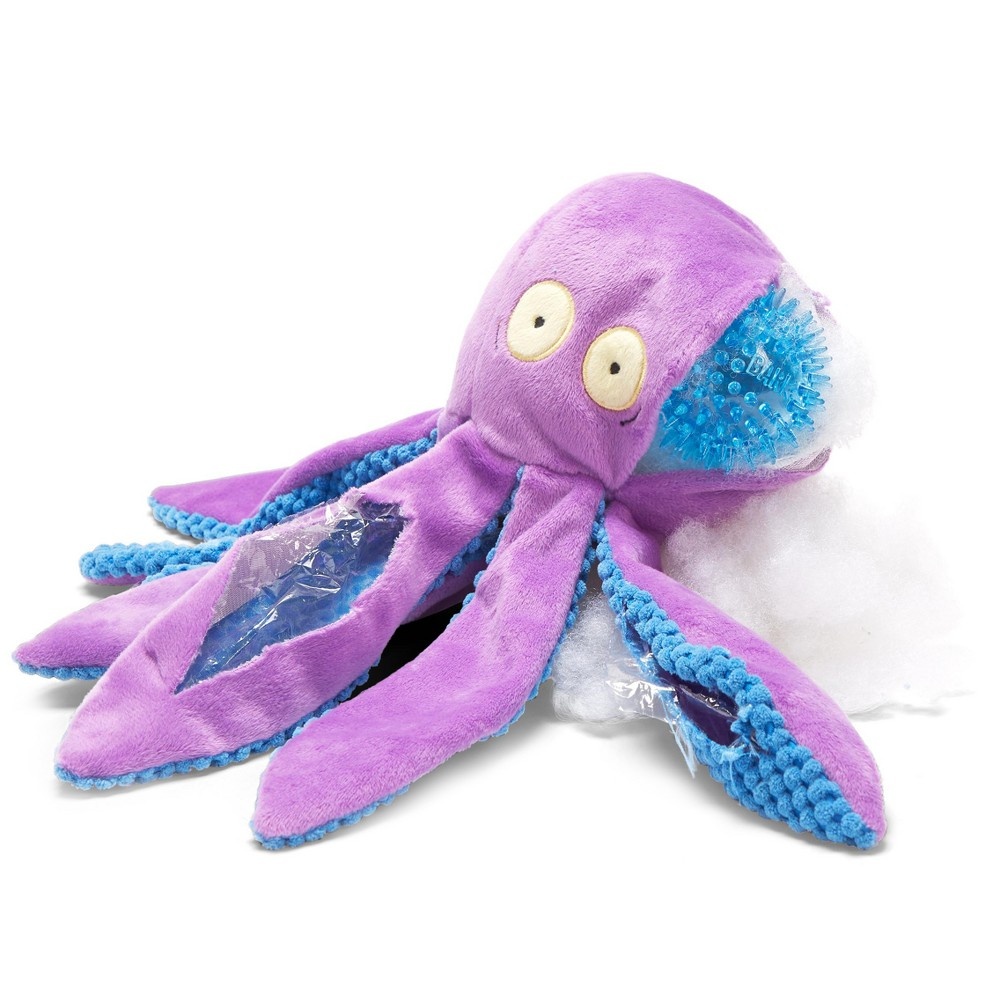slide 2 of 8, BARK Octopus Dog Toy - Odd Ollie the Octopus, 1 ct