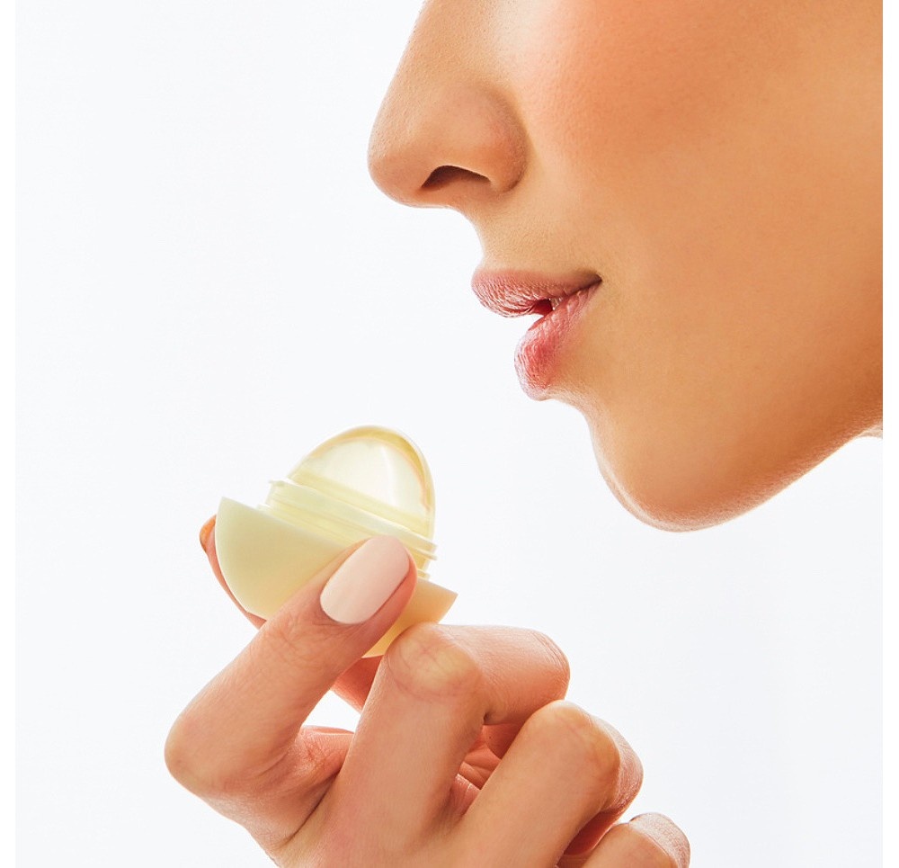 slide 3 of 3, eos Crystal Lip Balm - Vanilla Orchid, 0.25 oz