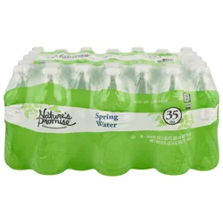 Nature's Promise Spring Water - 35 pk