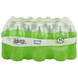 Nature's Promise Spring Water - 35 pk