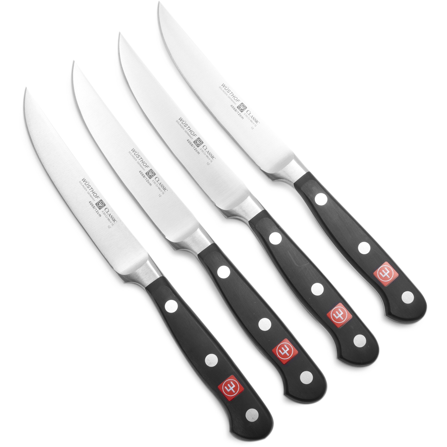 slide 1 of 1, Wüsthof Classic Steak Knife Set, 4 ct