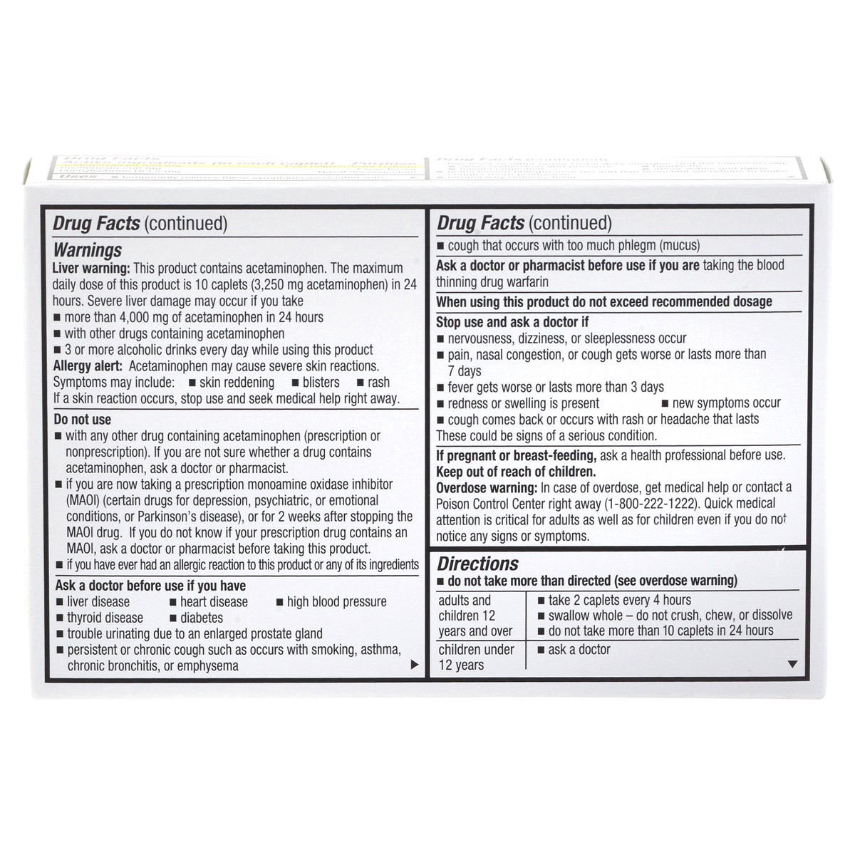 slide 9 of 17, Meijer Sinus Severe Multi-Sympton Daytime Caplets, 24 ct