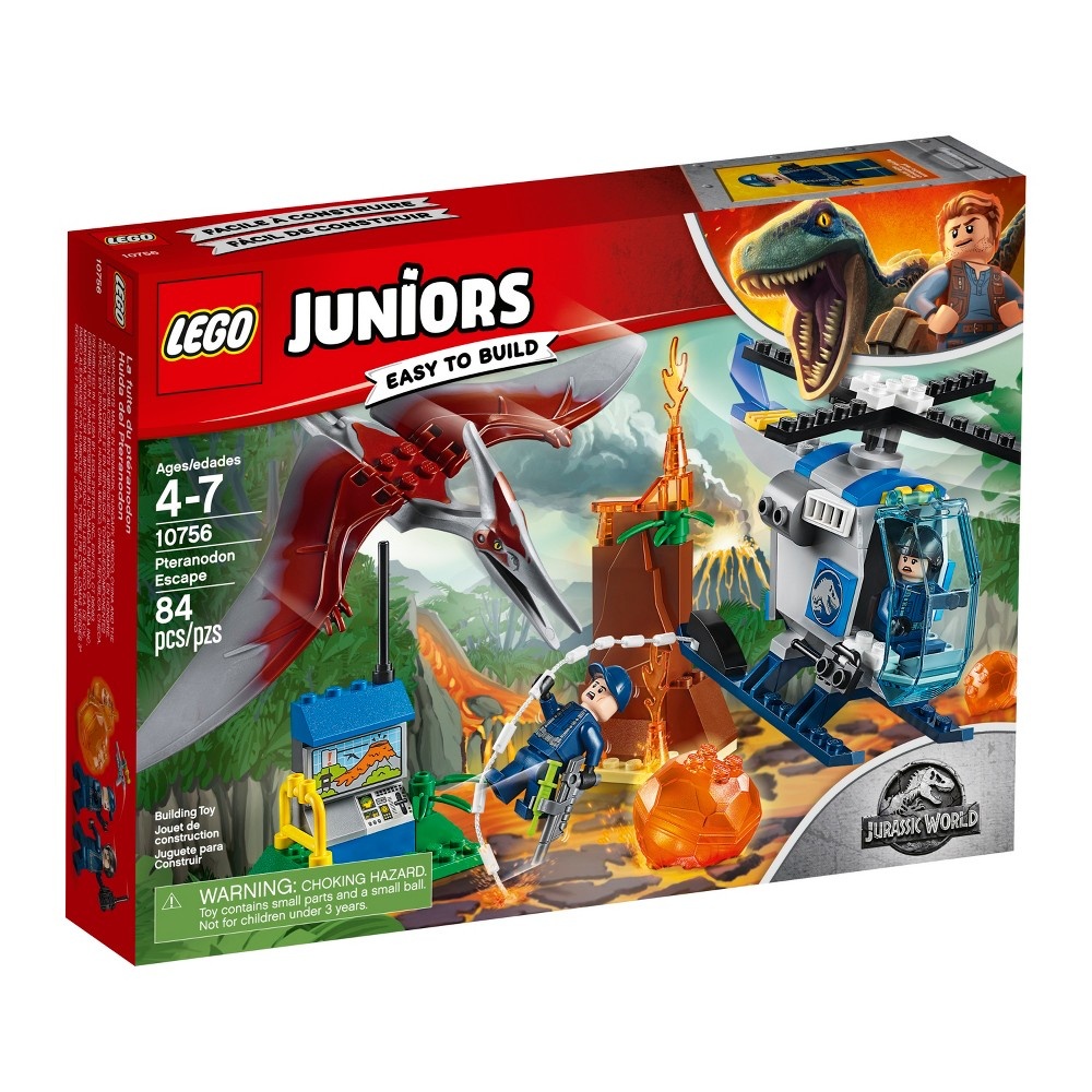 slide 4 of 5, LEGO Juniors Jurassic World Pteranodon Escape 10756, 1 ct