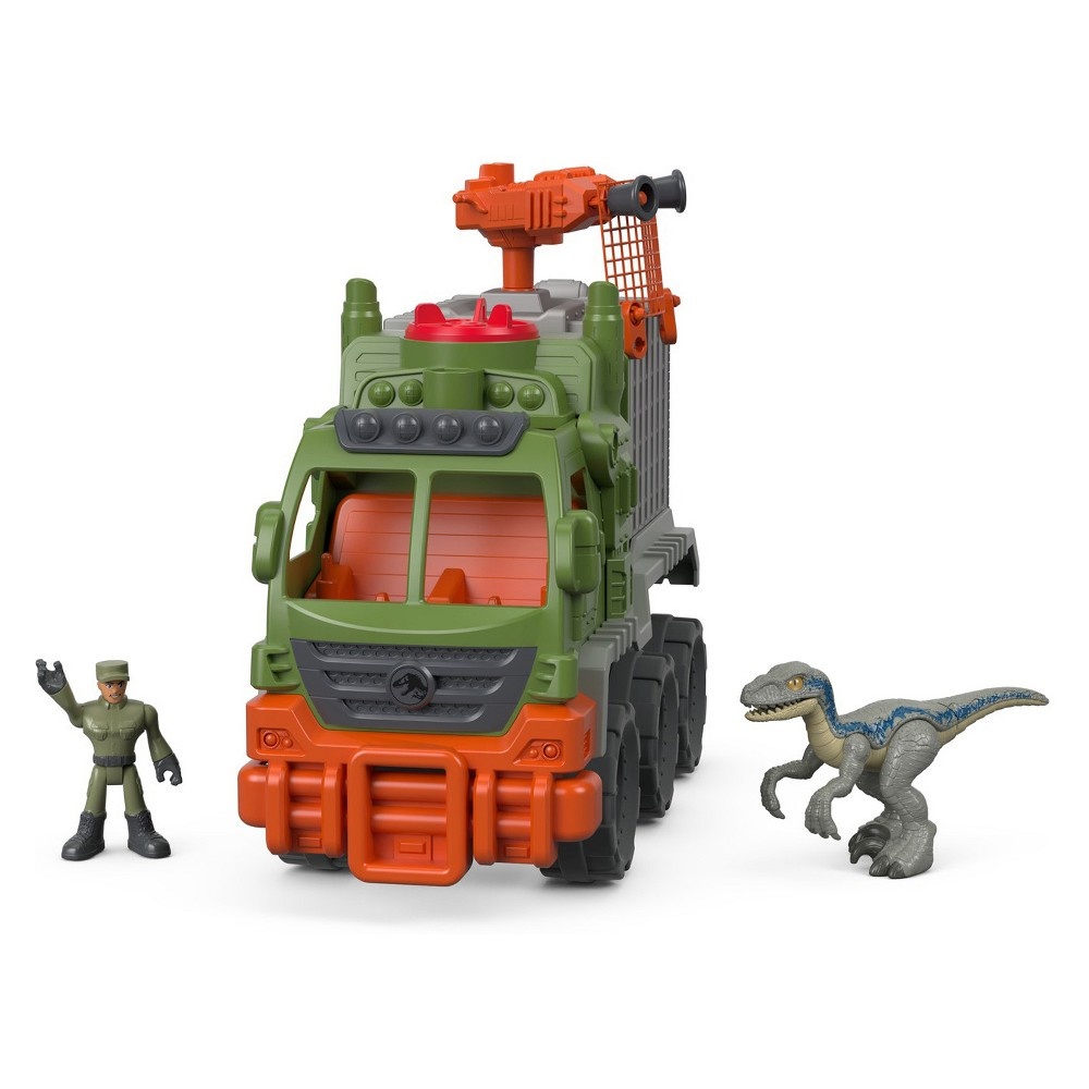 slide 3 of 8, Fisher-Price Imaginext Jurassic World Dinosaur Hauler, 1 ct