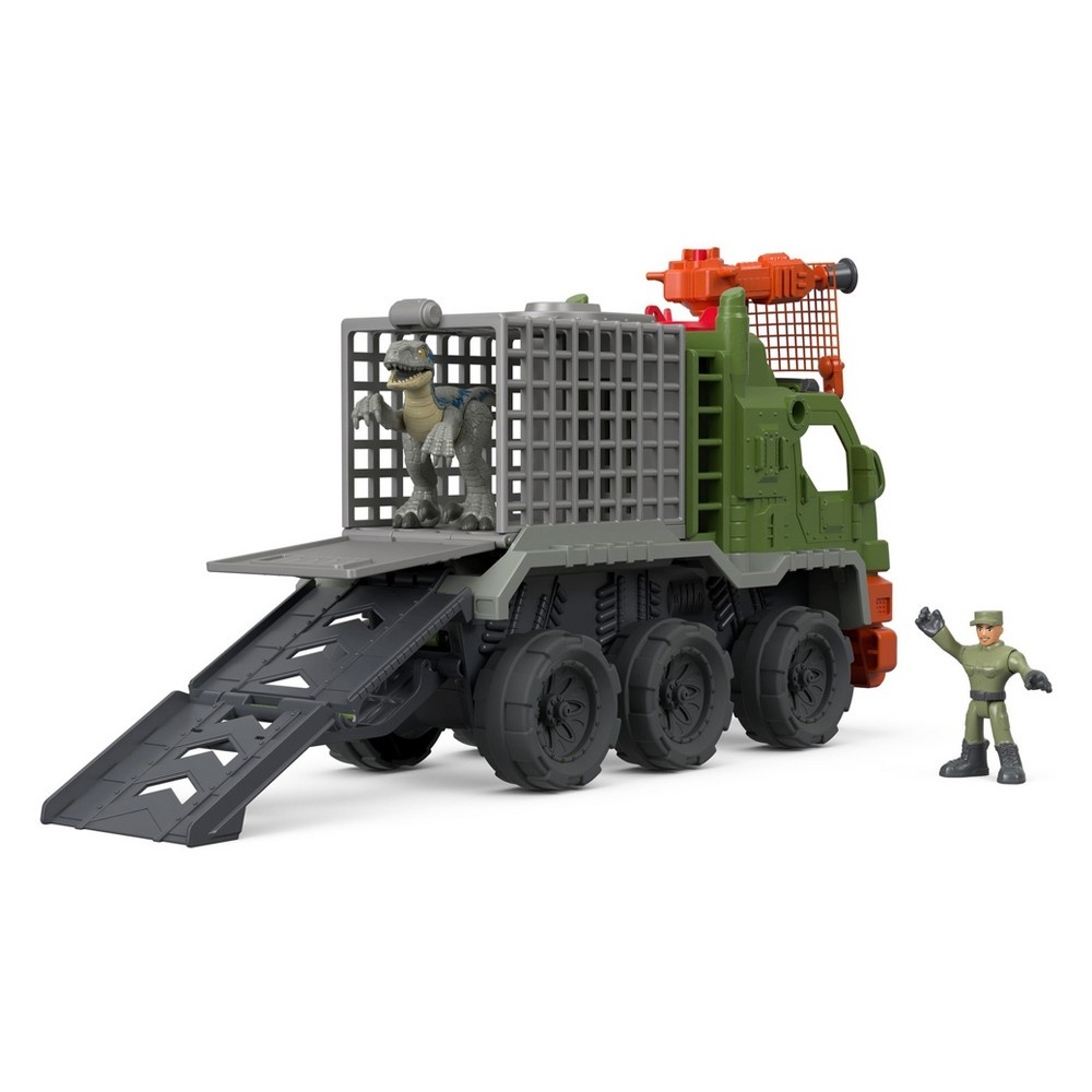 slide 6 of 8, Fisher-Price Imaginext Jurassic World Dinosaur Hauler, 1 ct