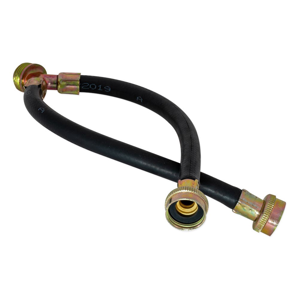 slide 5 of 6, EASTMAN 12-in 3/4 -in FHT Inlet x 3/4 -in MHT Outlet Rubber Washing machine connector, 1 ct