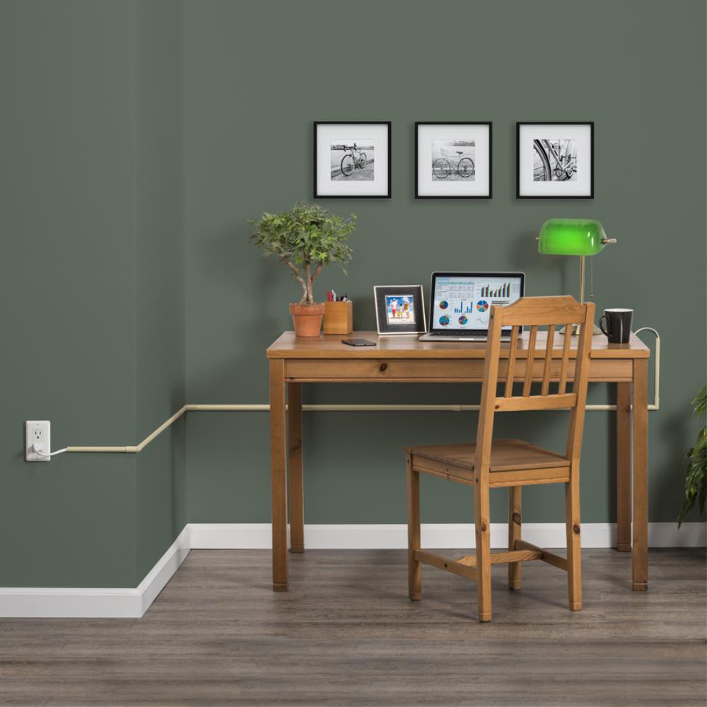 slide 5 of 6, MonoSystems CordHider 60-in L Almond Raceway, 1 ct