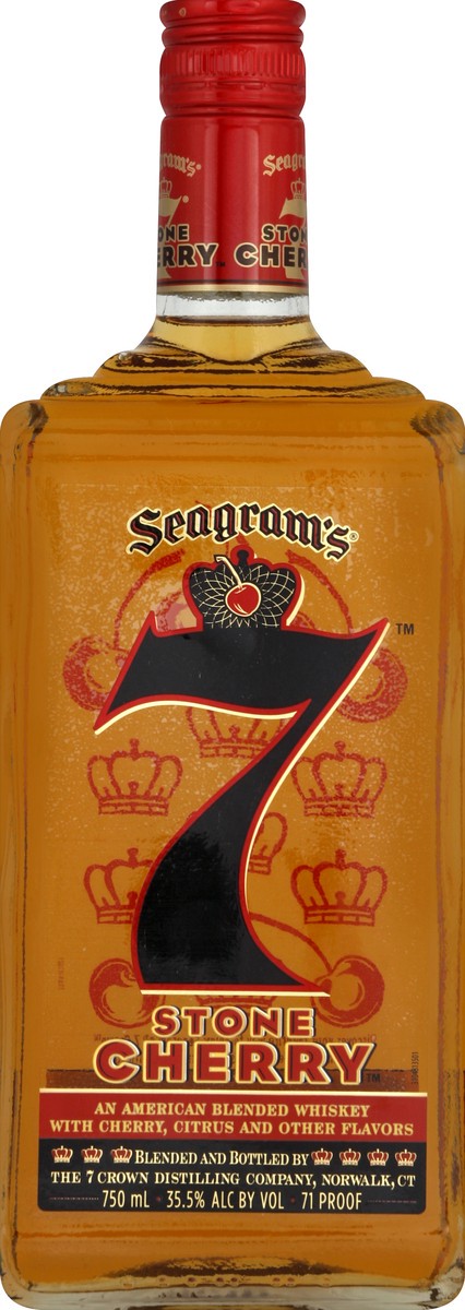 slide 2 of 2, Seagram's Seagram Seven Stone Cherry Whiskey, 750 ml