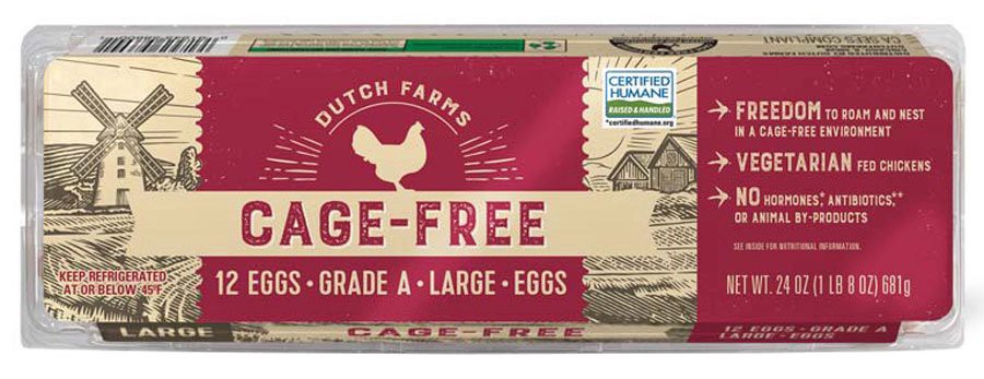 slide 1 of 1, Dutch Farms Cage Free Brown Eggs, 1 ct