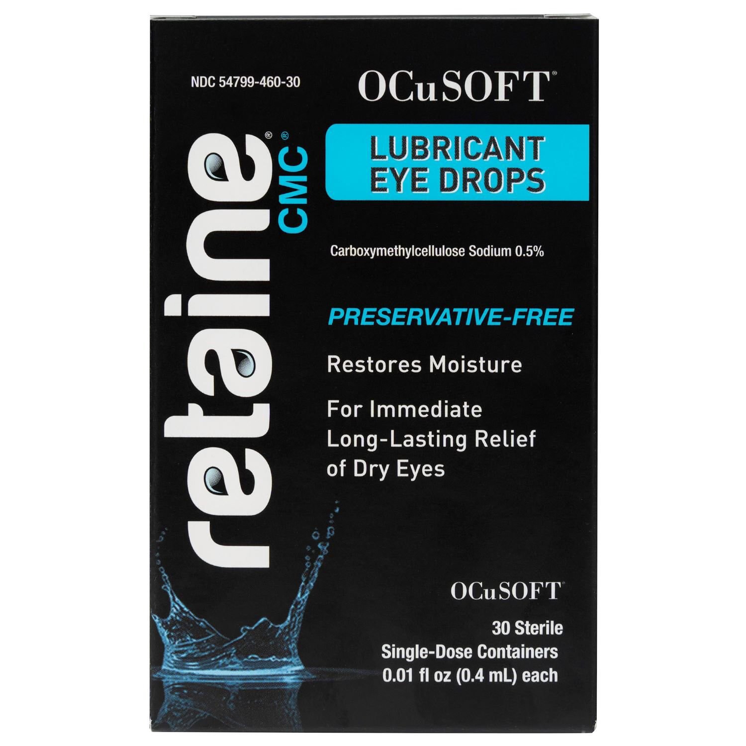slide 5 of 5, OCuSOFT Retaine CMC Lubricant Eye Drops 30 - 0.01 fl oz Each, 30 ct