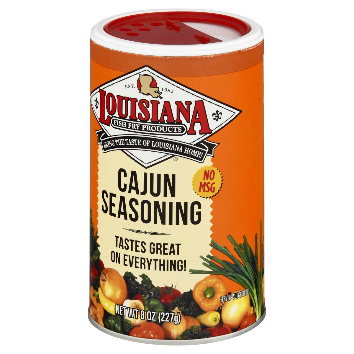 slide 9 of 9, Louisiana Fish Fry Seasoning, 8 oz