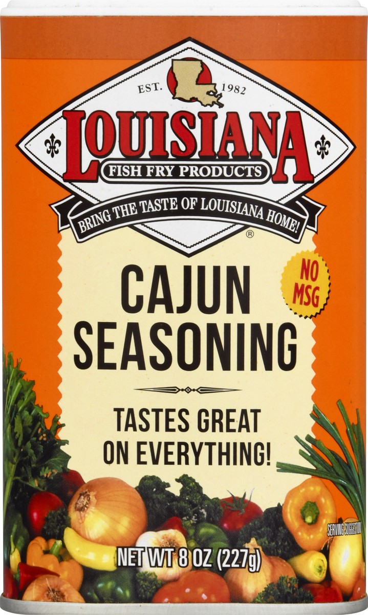 slide 8 of 9, Louisiana Fish Fry Seasoning, 8 oz