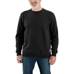 Carhartt Men's Marquette Crewneck Sweatshirt, Small, Black
