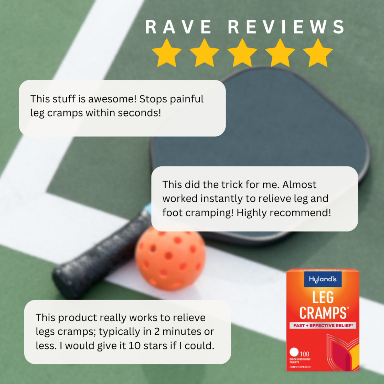 slide 3 of 8, Hyland's Leg Cramps 100% Natural, 100 ct