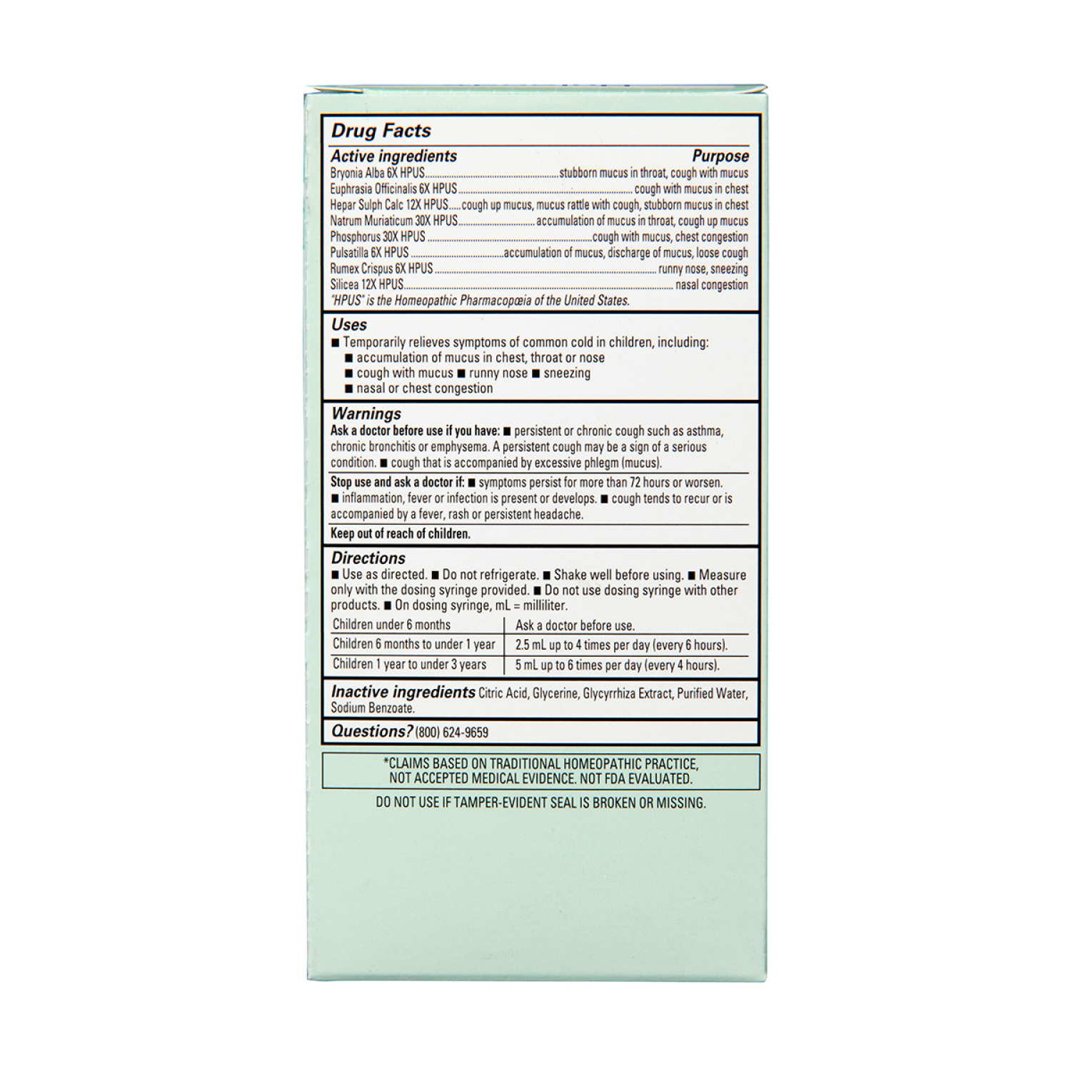 slide 2 of 5, Hyland's Naturals Baby 6+ Months Daytime Mucus + Cold Relief 4 fl oz, 4 fl oz