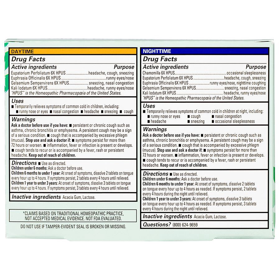 slide 3 of 5, Hyland's Baby Tiny Cold Tablets Combo Pack, 125 ct x 2 ct